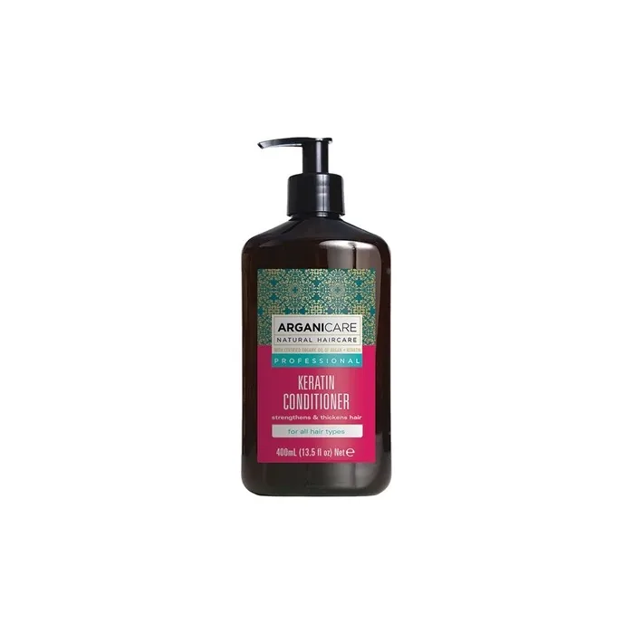 Arganicare Keratin Conditioner Natural Hair Treatment With Keratin 400ml