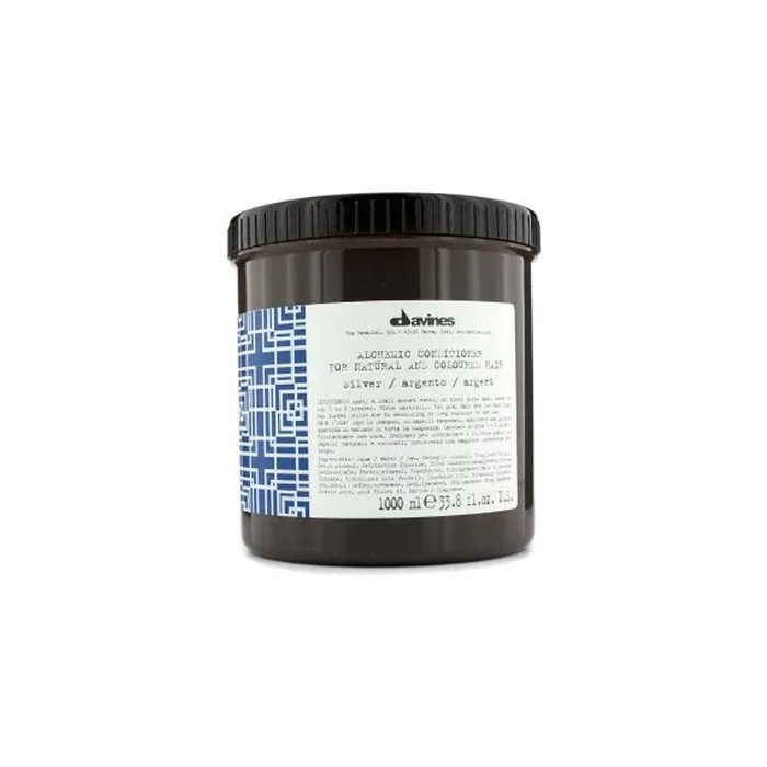 Davines Alchemic Conditioner Silver For Natural & Coloured Hair 1000ml338oz