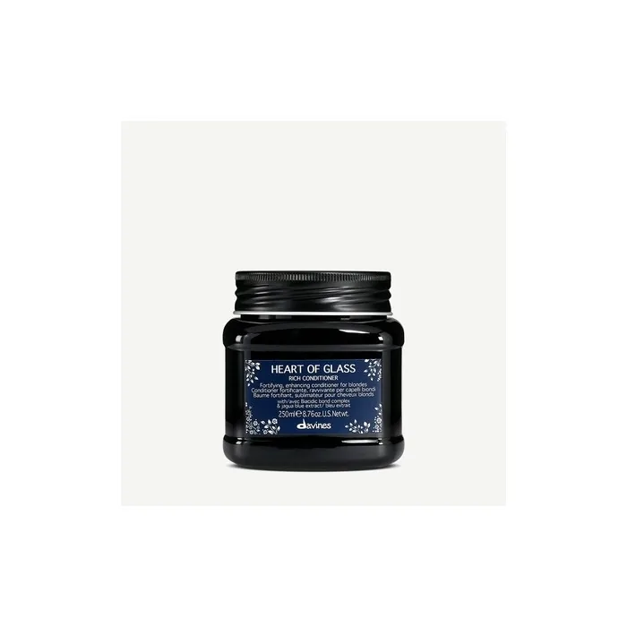 Davines Heart Of Glass Rich Conditioner 250ml A Nourishing Conditioner For Luminous Hair