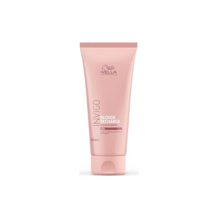 Wella Professionals Invigo Blonde Recharge Cool Colour Refreshing Conditioner For Refreshing Cool Shades Of Blonde Hair