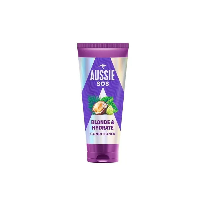 Aussie SOS Blonde & Hydrate Conditioner 350ml for Bleached and Highlighted Hair