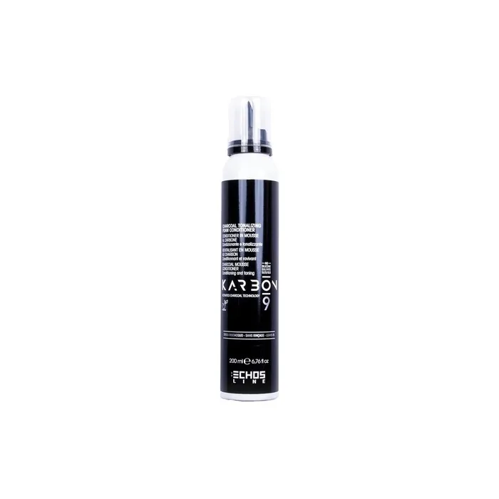 ECHOSLINE Carbon 9 Charcoal Toning Foam Conditioner 200ml