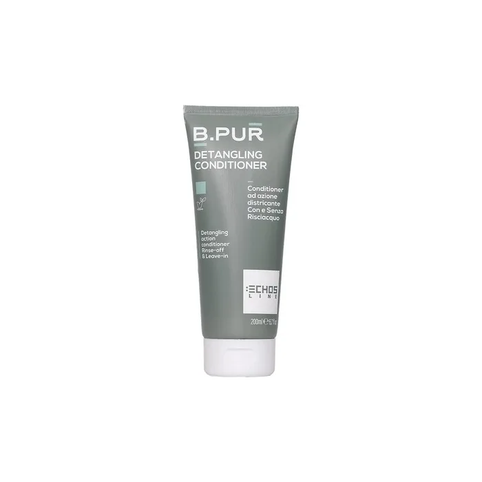 Echosline B.Pur Detangling Action Hair Conditioner Rinse-off and Leave-in 200ml 6.7 fl.oz.