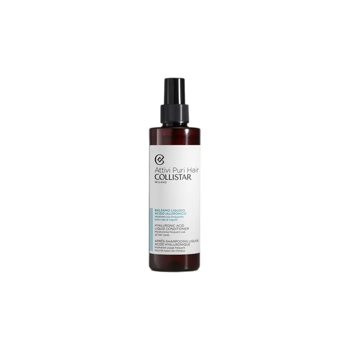Collistar Attivi Puri Liquid Balsam With Hyaluronic Acid Hair Conditioner Spray 200ml