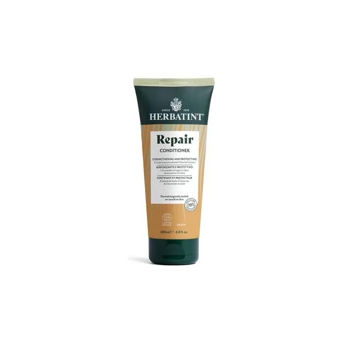 Herbatint Repair Conditioner Bio Repair Conditioner 200ml Nourishes And Repairs Damaged Dry Hair 99 Natural Ingredients With Moringa And Olive Extracts
