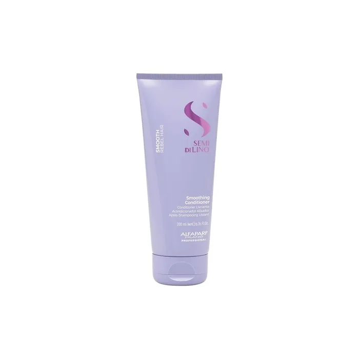 Alfaparf Semi Di Lino Smooth Rebel Hair Smoothing Conditioner For Unruly Hair 200ml