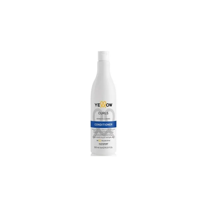 Alfaparf Yellow Curls Anti-Frizz Balm and Moisturizing Cream Conditioner 500ml