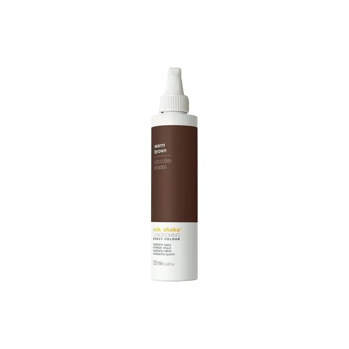 Milk Shake Conditioner Direct Color Warm Brown 200ml Dark Brown 100ml