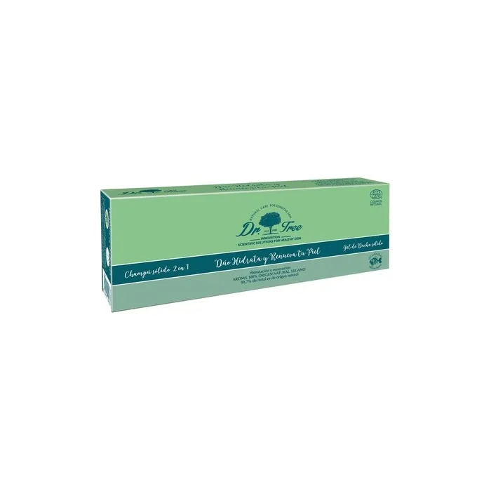 Dr. Tree Set Solid Shampoo and Conditioner Bio Frequent Use Exfoliating Scrub Solid Shower Gel