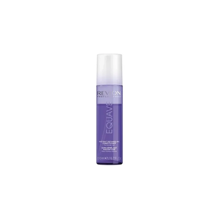 Revlon Equave Instant Detangling Conditioner For Blonde Hair 200ml Antibrassiness Formula