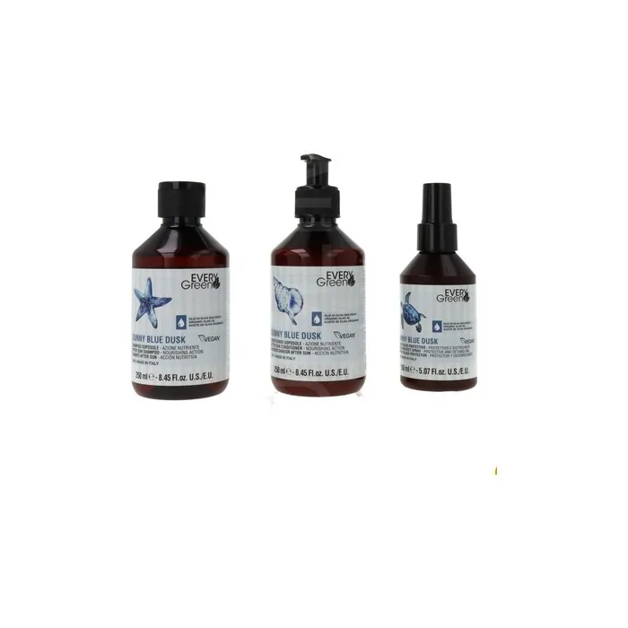 Dikson Every Green Sun Kit 2026 Shampoo, Spray, and Conditioner