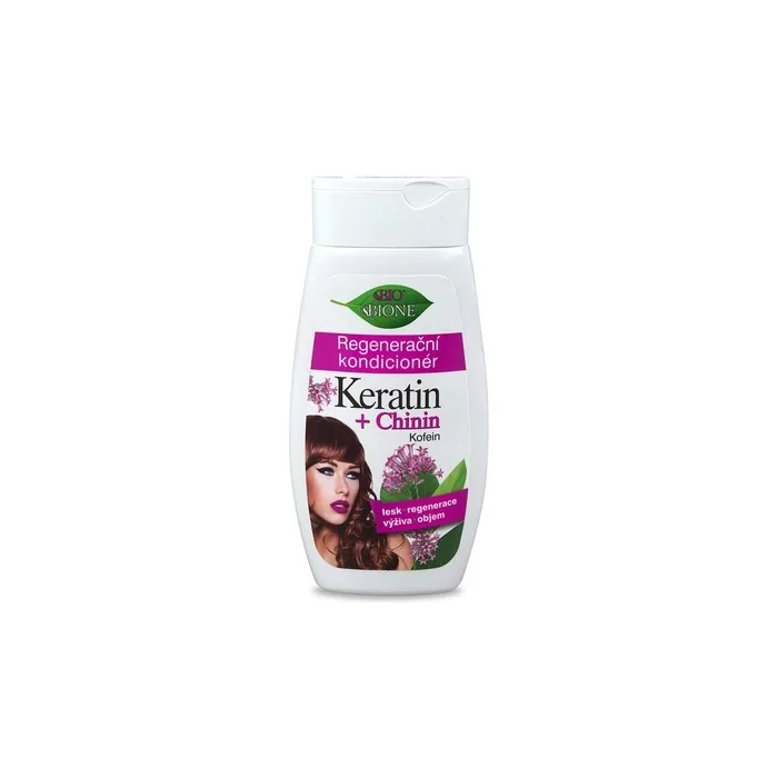 Bione 100% Organic/Vegan Regenerating Hair Conditioner with Keratin, Quinine, and Caffeine 260ml