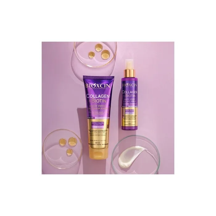 Bioxcin Collagen & Biotin Volumizing Hair Care Conditioner 250ml for Hair Loss