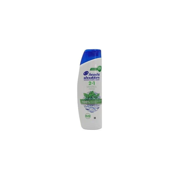 Head & Shoulders Antidandruff Shampoo Conditioner 2in1 Menthol Fresh 250 Ml