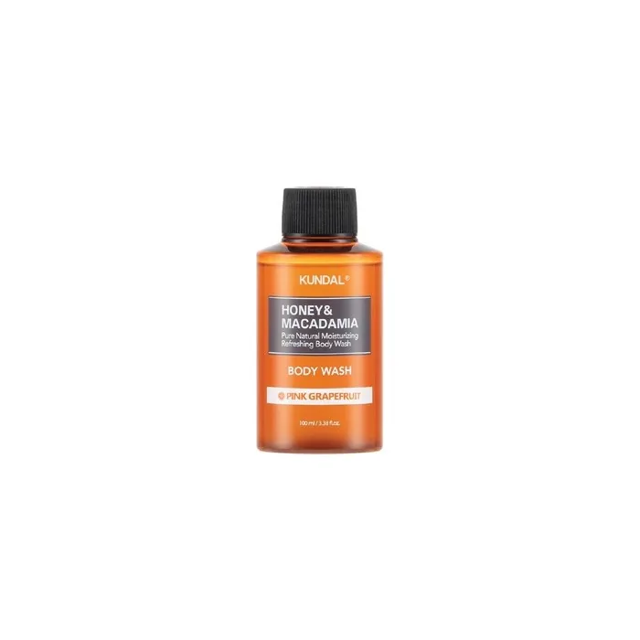 HONEY & MACADAMIA PURE BODY WASH 100ML - PINK GRAPEFRUIT