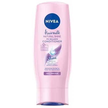 Nivea Hairmilk Natural Shine Gentle Conditioner Unlocking Hair Shine 200ml