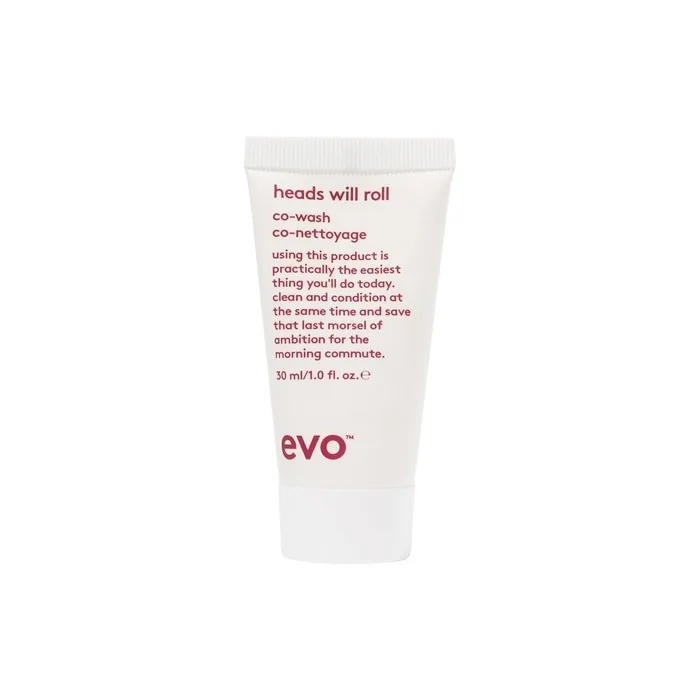 Evo Heads Will Roll Cleansing Conditioner for Curly Hair - Curl Defining & Frizz Control