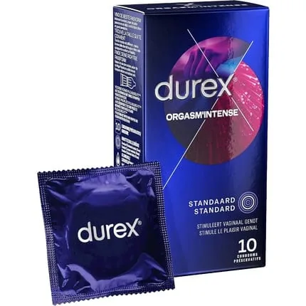 Durex Orgasm Intense Condoms 10 Count