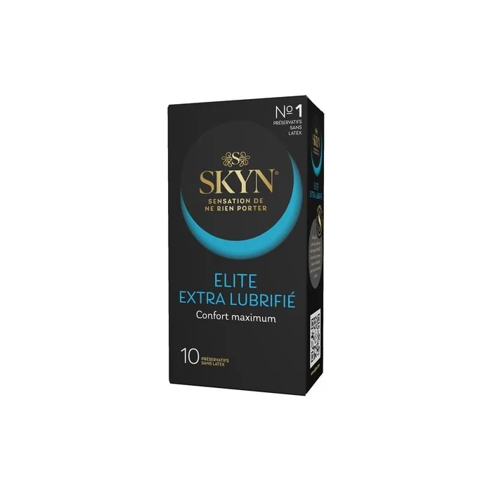 Skyn Elite Extra Lubricated Condoms Box of 10