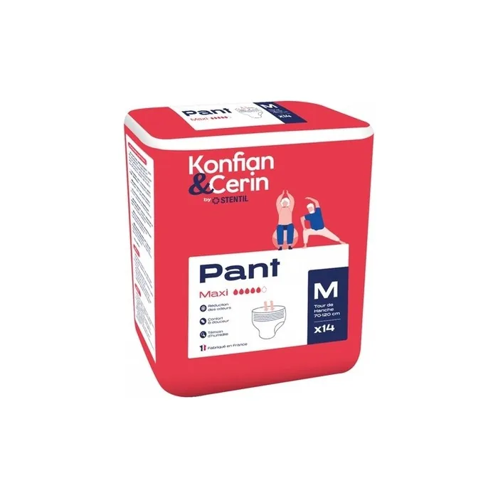 The Konfian & Cerin Adult Absorbent Pants for Heavy Urinary Incontinence