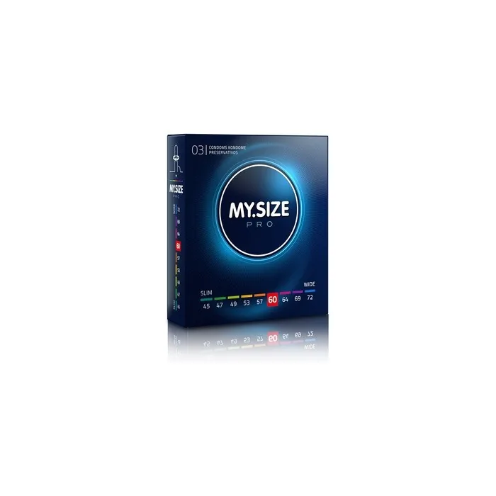 My.Size Pro Condoms - 60mm, Pack Of 3