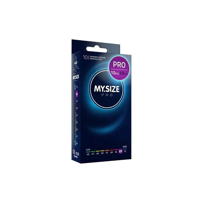 My.Size Pro Condom Size 7 69mm XXL - Pack of 10