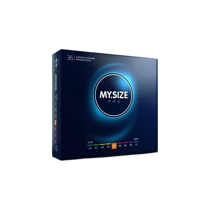 My.Size Pro Condoms - 57mm, 36 Pieces