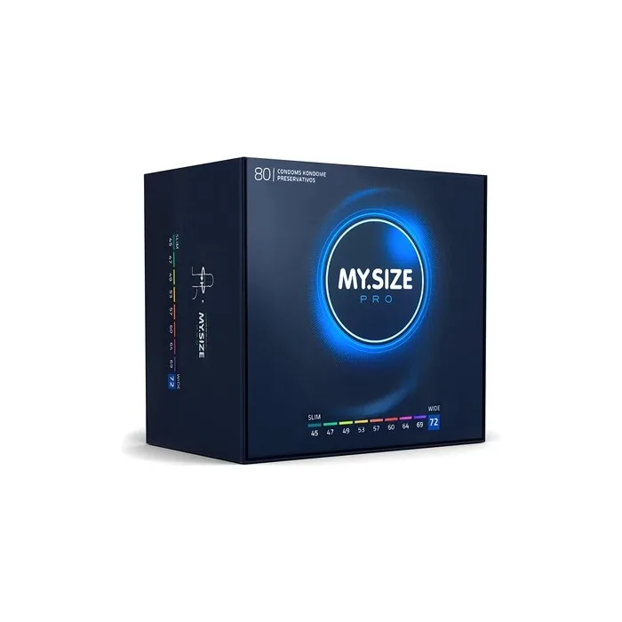 MY.SIZE PRO Condom Size 8 72mm - Pack of 80