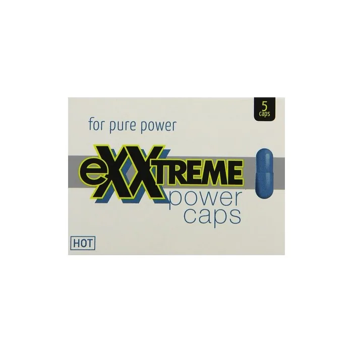 HOT eXXtreme Power Capsules Potency Enhancer for Men with Cardamom and Guarana 2 Capsules