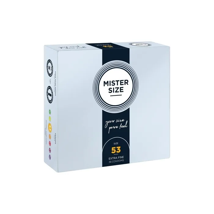 Mister Size Real Feeling Ultra-Soft Condoms 53mm