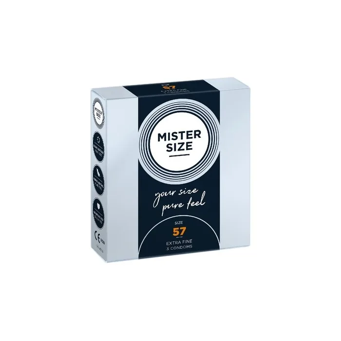 Mister Size Condoms Size 57mm - 3 Pieces