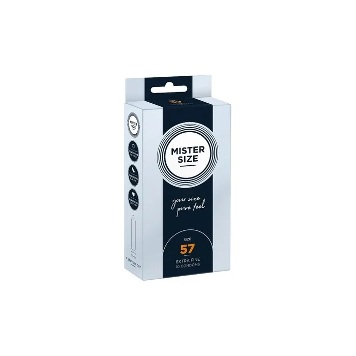 Mister Size Condoms Size 57mm - 10 Pieces