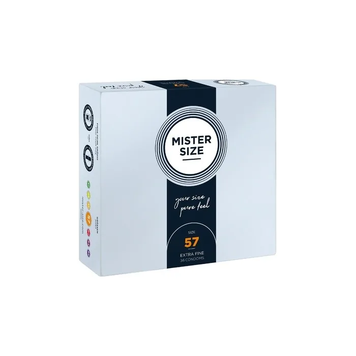 Mister Size Condoms Size 57mm - 36 Pieces