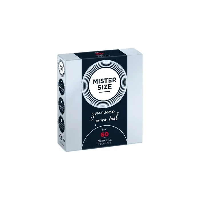 Mister Size Condoms Size 60mm - 3 Pieces