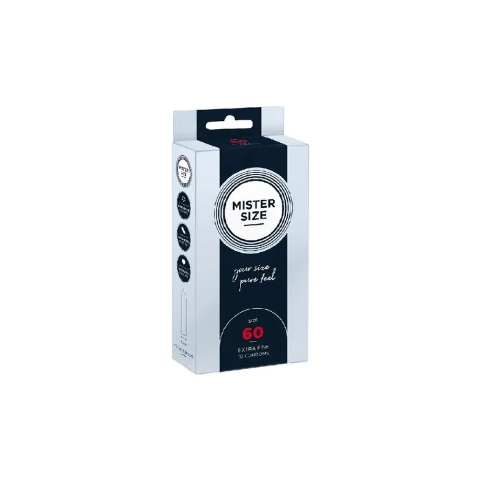 Mister Size Condoms Size 60mm - 10 Pieces