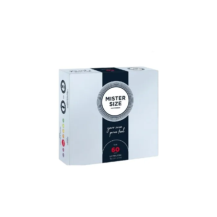 Mister Size Condoms Size 60mm - 36 Pieces