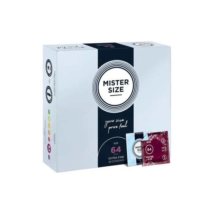 Mister Size Real Feeling Ultra-Soft Condoms 64mm