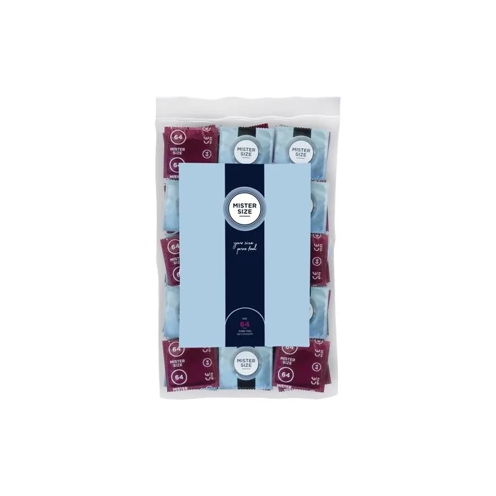 Mister Size Real Feeling Ultrasoft 64mm Condoms Pack Of 100