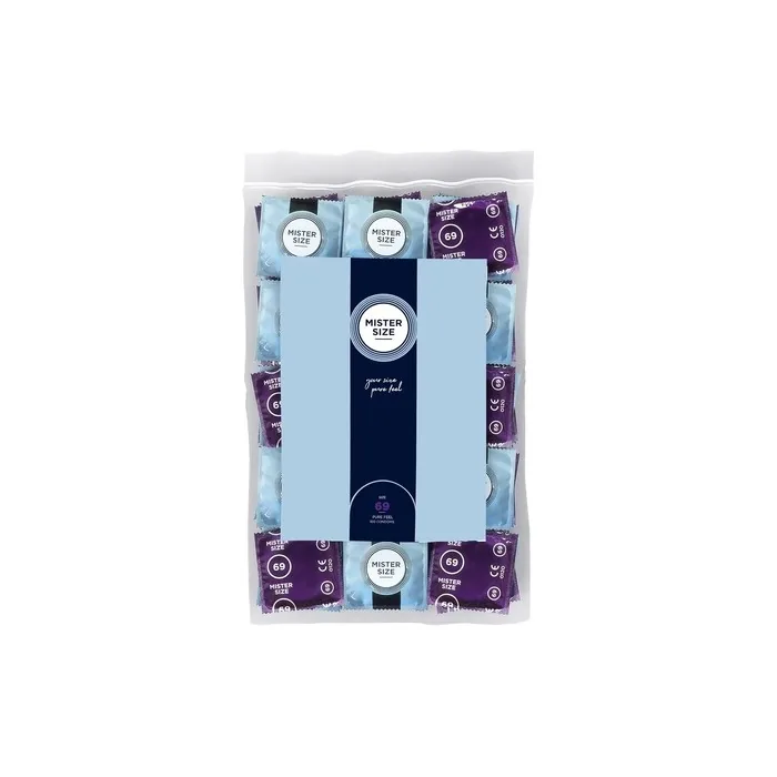 Mister Size Real Feeling Ultrasoft Condoms 69mm Pack Of 100