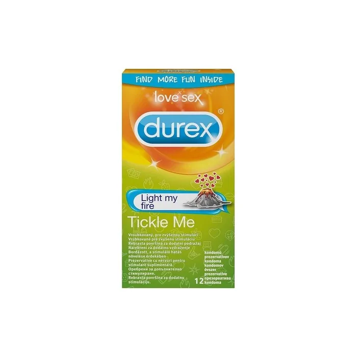 Durex Arouser Stimulation Condoms with Ribs for Even More Exciting Pleasure
