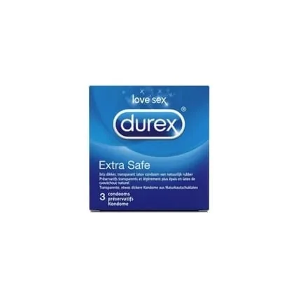 Durex Condoms Extra Safe 3 Pieces