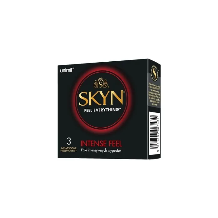 Skyn Feel Everything Intense Feel Non-Latex Condoms - 3 Pieces
