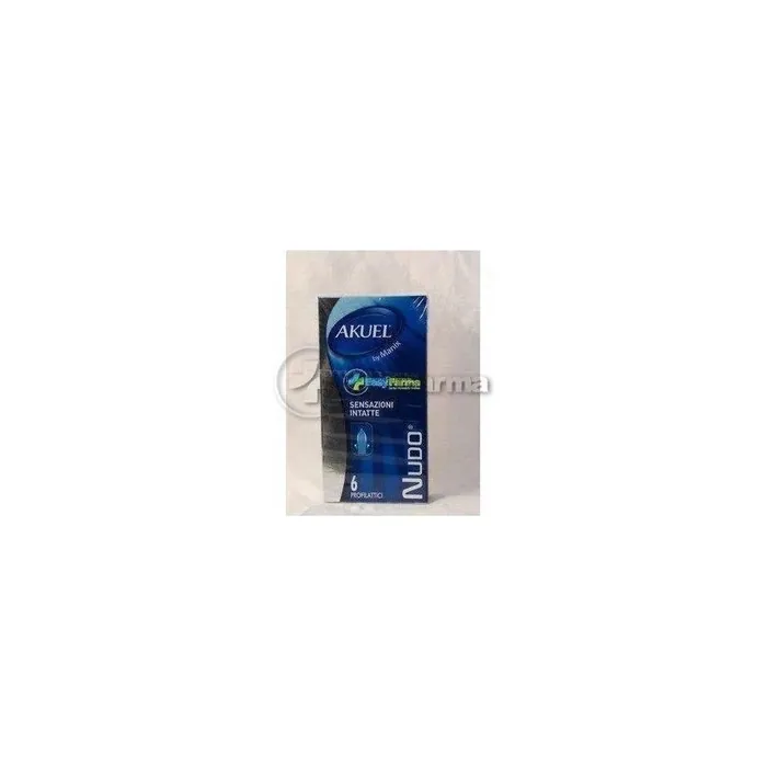 Sanofi Akuel Nudo 6 Condoms New