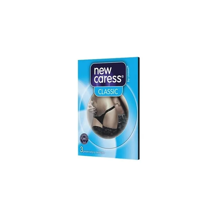 New Caress Classic Latex Condoms 3 Pieces