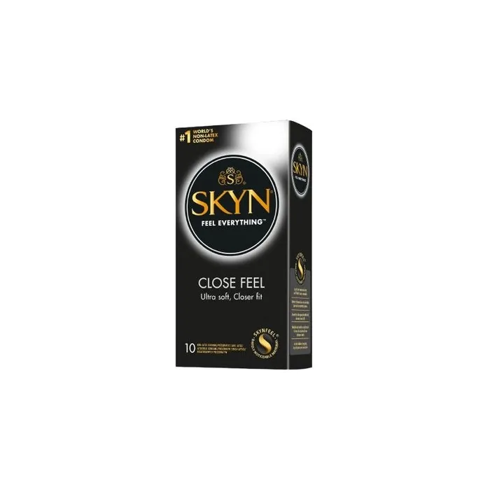 Skyn Feel Everything Close Feel Ultra Soft Ultra Thin Non-Latex Condoms - 10 Pieces