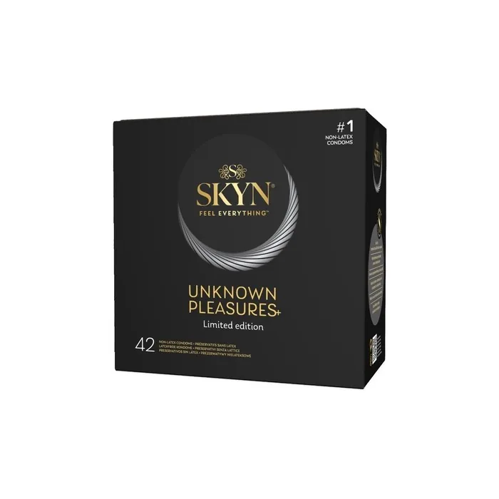 Skyn Feel Everything Unknown Pleasure Limited Edition Non-Latex Condoms - 42 Pieces