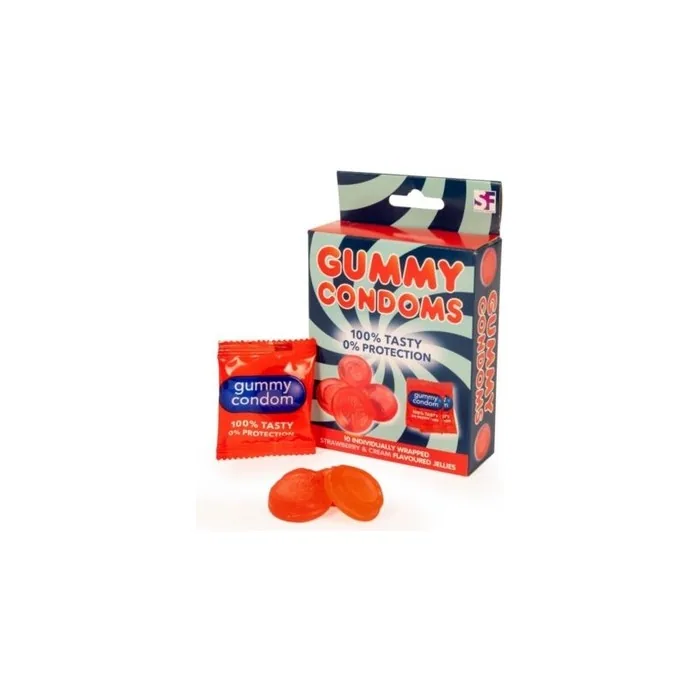 Gummy Condoms Edible Joke Sweets Gift