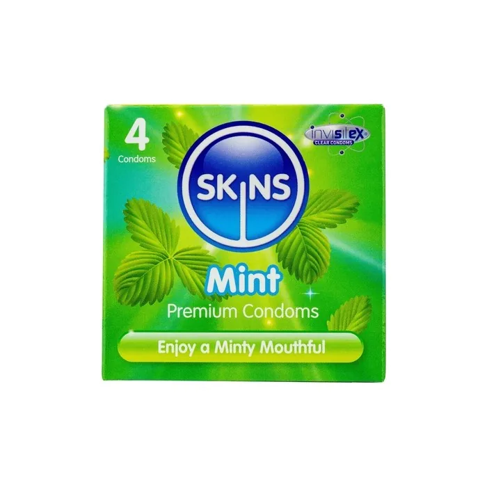 Skins Condoms Mint 4 Pack By Skins