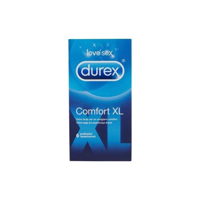 Durex Comfort Extra Condoms - Pack of 6