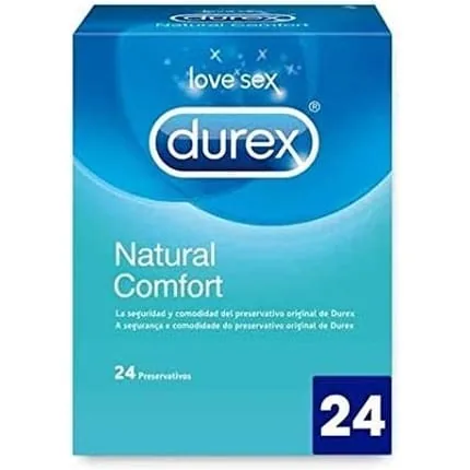 Durex Natural Plus Love Sex Condoms 24 Pack